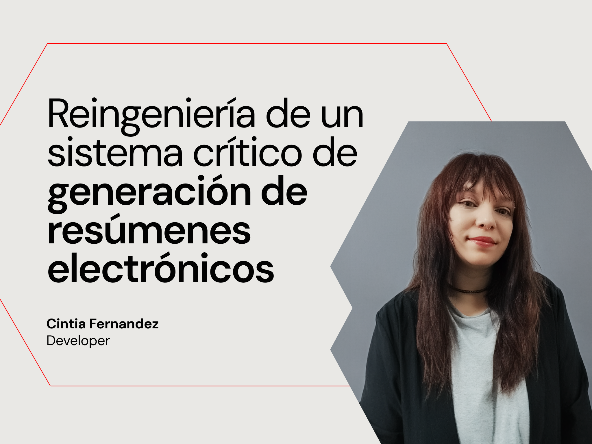 Reingeniería de un sistema crítico de generación de resúmenes electrónicos